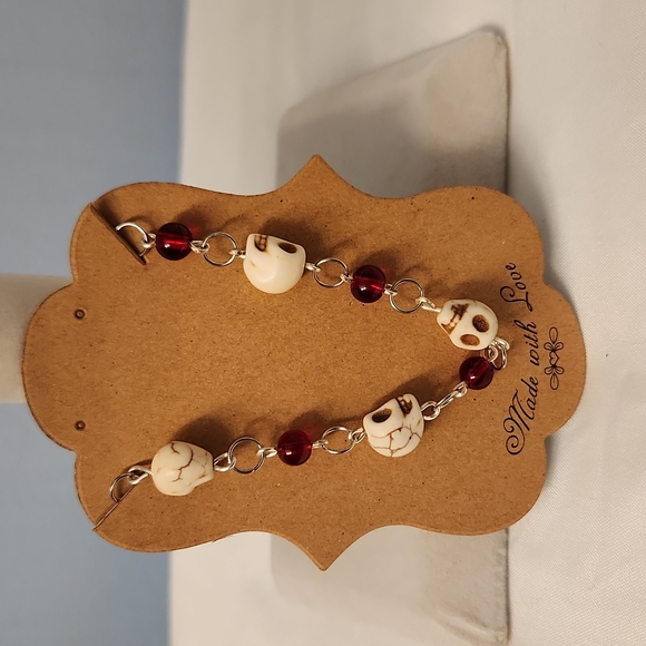 2/$20 Handmade skull bracelet - Picture 6 of 6